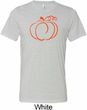 Halloween Tee Pumpkin Sketch Tri Blend Tee
