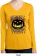 Halloween Trick or Treat Ladies Dry Wicking Long Sleeve Shirt