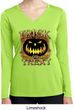 Halloween Trick or Treat Ladies Dry Wicking Long Sleeve Shirt