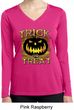 Halloween Trick or Treat Ladies Dry Wicking Long Sleeve Shirt