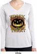 Halloween Trick or Treat Ladies Dry Wicking Long Sleeve Shirt