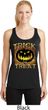 Halloween Trick or Treat Ladies Dry Wicking Racerback Tank Top