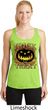 Halloween Trick or Treat Ladies Dry Wicking Racerback Tank Top
