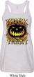 Halloween Trick or Treat Ladies Flowy Racerback Tanktop