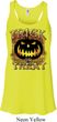 Halloween Trick or Treat Ladies Flowy Racerback Tanktop