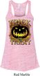 Halloween Trick or Treat Ladies Flowy Racerback Tanktop