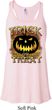 Halloween Trick or Treat Ladies Flowy Racerback Tanktop