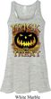 Halloween Trick or Treat Ladies Flowy Racerback Tanktop