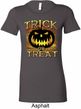 Halloween Trick or Treat Ladies Longer Length Shirt