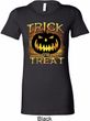 Halloween Trick or Treat Ladies Longer Length Shirt