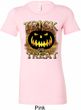 Halloween Trick or Treat Ladies Longer Length Shirt
