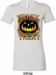 Halloween Trick or Treat Ladies Longer Length Shirt