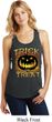 Halloween Trick or Treat Ladies Racerback Tank Top