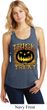 Halloween Trick or Treat Ladies Racerback Tank Top