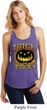 Halloween Trick or Treat Ladies Racerback Tank Top