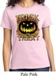Halloween Trick or Treat Ladies Shirt
