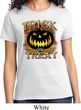 Halloween Trick or Treat Ladies Shirt