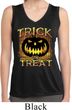 Halloween Trick or Treat Ladies Sleeveless Moisture Wicking Shirt