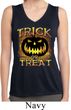 Halloween Trick or Treat Ladies Sleeveless Moisture Wicking Shirt
