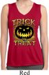 Halloween Trick or Treat Ladies Sleeveless Moisture Wicking Shirt