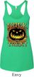 Halloween Trick or Treat Ladies Tri Blend Racerback Tank Top