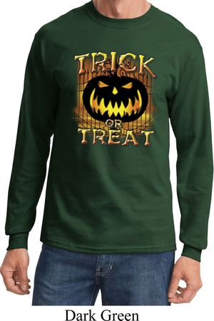 Halloween Trick or Treat Long Sleeve Shirt