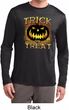 Halloween Trick or Treat Mens Dry Wicking Long Sleeve Shirt
