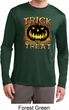Halloween Trick or Treat Mens Dry Wicking Long Sleeve Shirt