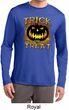 Halloween Trick or Treat Mens Dry Wicking Long Sleeve Shirt