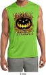 Halloween Trick or Treat Mens Sleeveless Moisture Wicking Shirt
