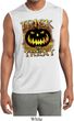 Halloween Trick or Treat Mens Sleeveless Moisture Wicking Shirt