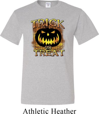 Halloween Trick or Treat Mens Tall Shirt