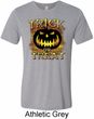 Halloween Trick or Treat Mens Tri Blend Crewneck Shirt