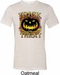 Halloween Trick or Treat Mens Tri Blend Crewneck Shirt