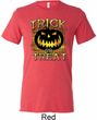 Halloween Trick or Treat Mens Tri Blend Crewneck Shirt