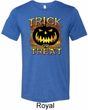 Halloween Trick or Treat Mens Tri Blend Crewneck Shirt