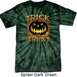 Halloween Trick or Treat Spider Tie Dye Shirt