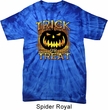 Halloween Trick or Treat Spider Tie Dye Shirt