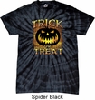 Halloween Trick or Treat Spider Tie Dye Shirt
