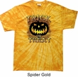 Halloween Trick or Treat Spider Tie Dye Shirt