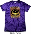 Halloween Trick or Treat Spider Tie Dye Shirt