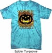 Halloween Trick or Treat Spider Tie Dye Shirt