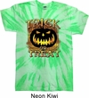 Halloween Trick or Treat Twist Tie Dye Shirt