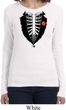 Halloween Tuxedo Ladies Long Sleeve