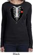 Halloween Tuxedo Ladies Long Sleeve