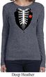 Halloween Tuxedo Ladies Long Sleeve