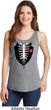 Halloween Tuxedo Ladies Tank Top