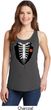 Halloween Tuxedo Ladies Tank Top