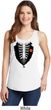 Halloween Tuxedo Ladies Tank Top