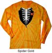 Halloween Tuxedo Long Sleeve Tie Dye Shirt